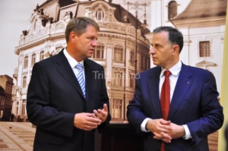 Intalnire in trei: Klaus Iohannis - Mircea Geoana - Crin Antonescu