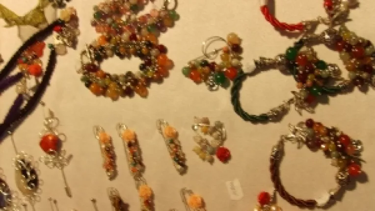 Irina Braileanu: "Brose din sarma argintata cu cristale!"