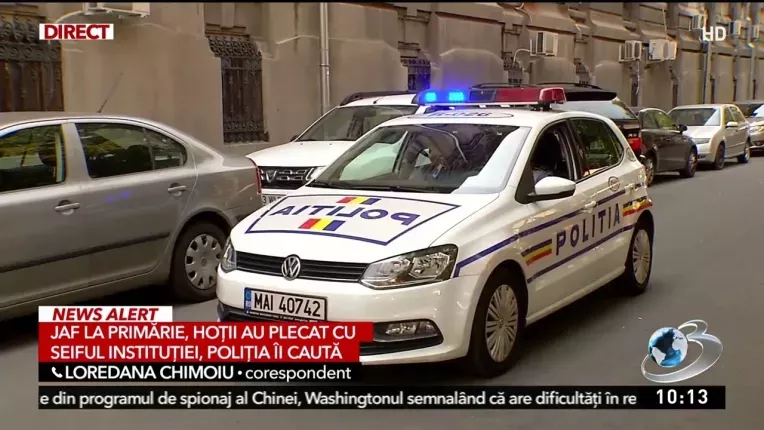 Jaf la primaria din Slatina. Hotii au plecat cu seiful institutiei