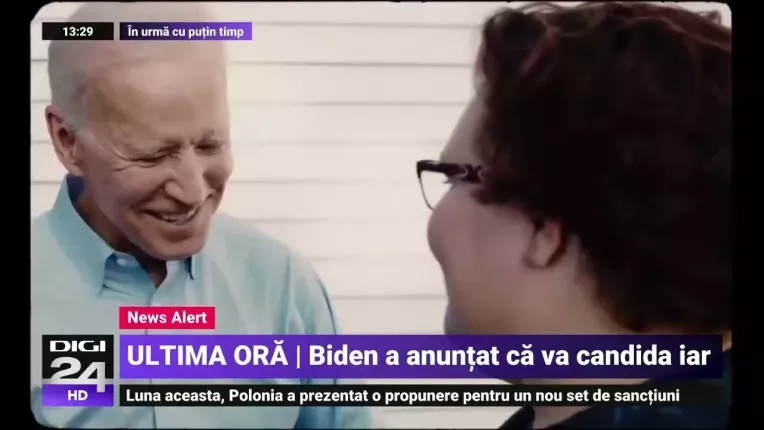 Joe Biden si-a anuntat candidatura pentru al doilea mandat la Casa Alba, la alegerile din 2024