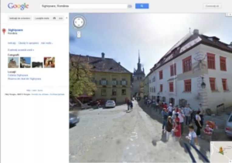 Jurnalul National : Google pune Sighisoara pe harta 3D. Plimba-te prin Cetate cu mouse-ul!

