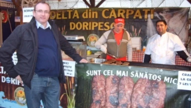 Karoly Balint: "Specialitate noua pe piata romaneasca: micul de peste!"