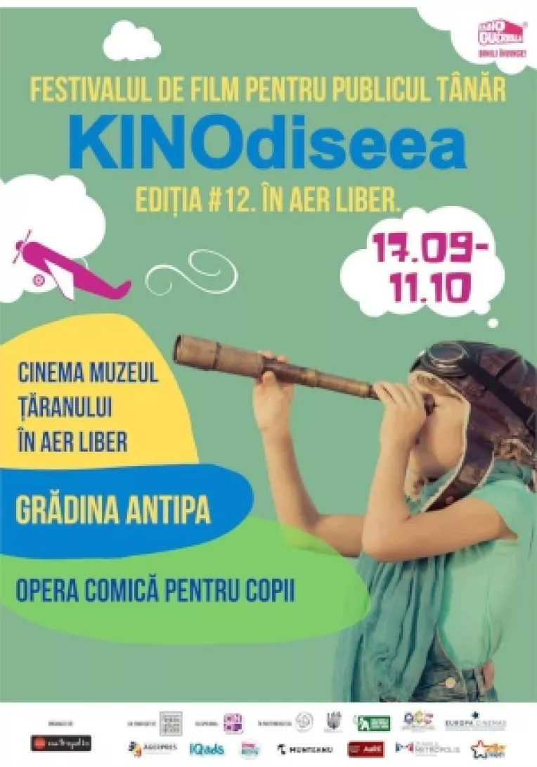 Kinodiseea aduce pe marile ecrabe din aer liber cele mai noi filme pentru copii