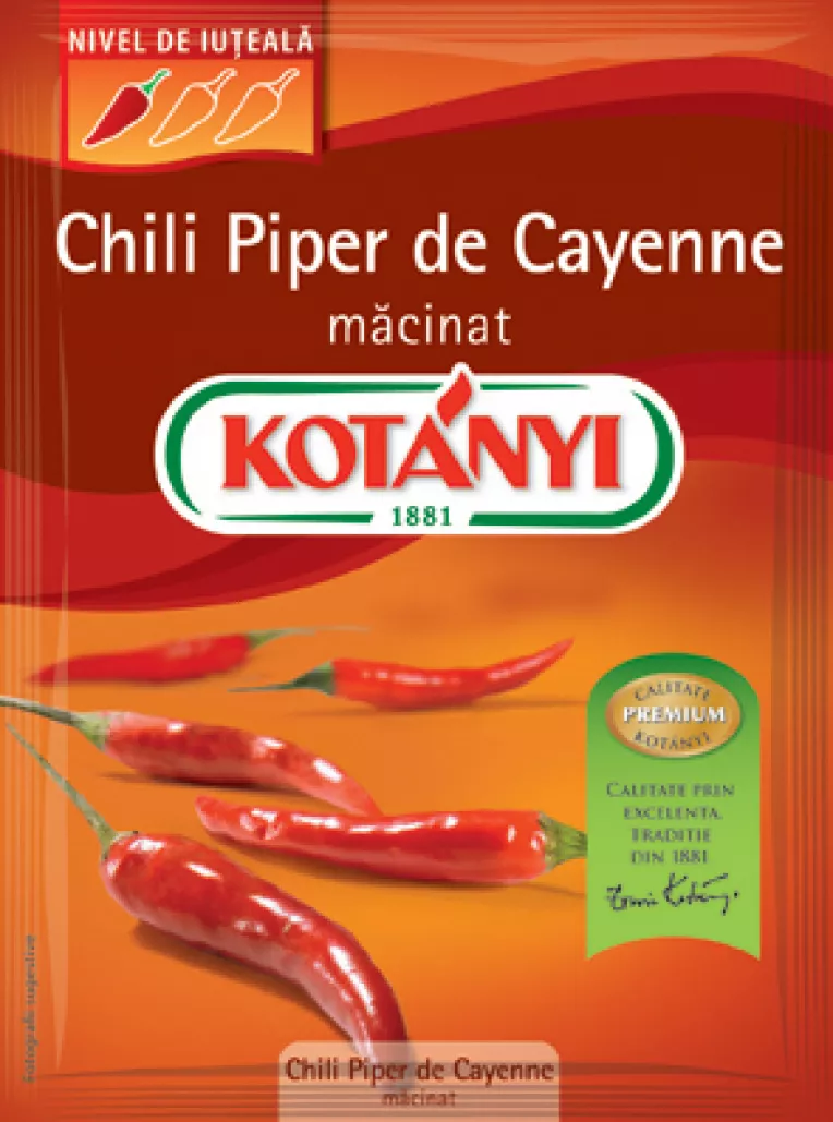 Kotanyi propune Chili Piper de Cayenne