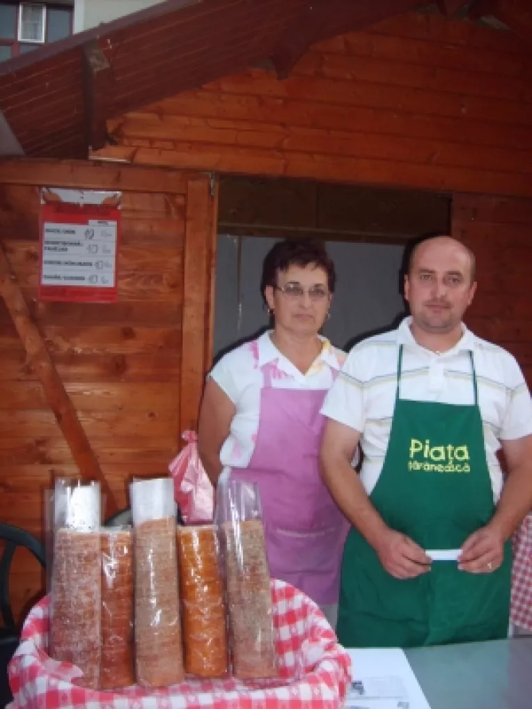 Kurtos Kalacs din Odorhei, la Piata Taraneasca din Amzei