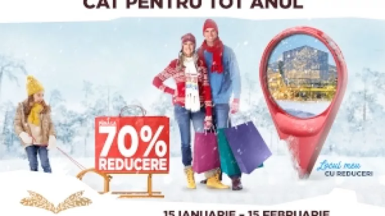 La ParkLake Shopping Center incepe anul cu reduceri surprinzatoare ssi evenimente inedite