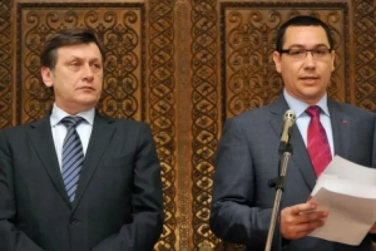 Liderii USL, Antonescu si Ponta, l-au infruntat pe Basescu: "Nu facem compromisuri cu dumneavoastră"