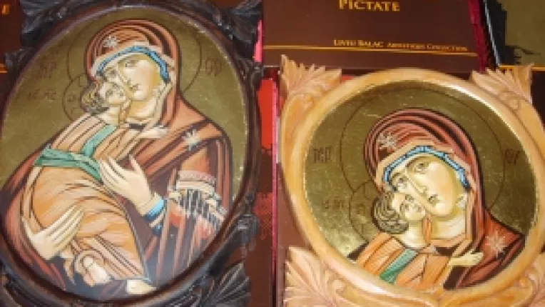 Liviu Balac: "Icoana traforata si icoana pe lut ars!"