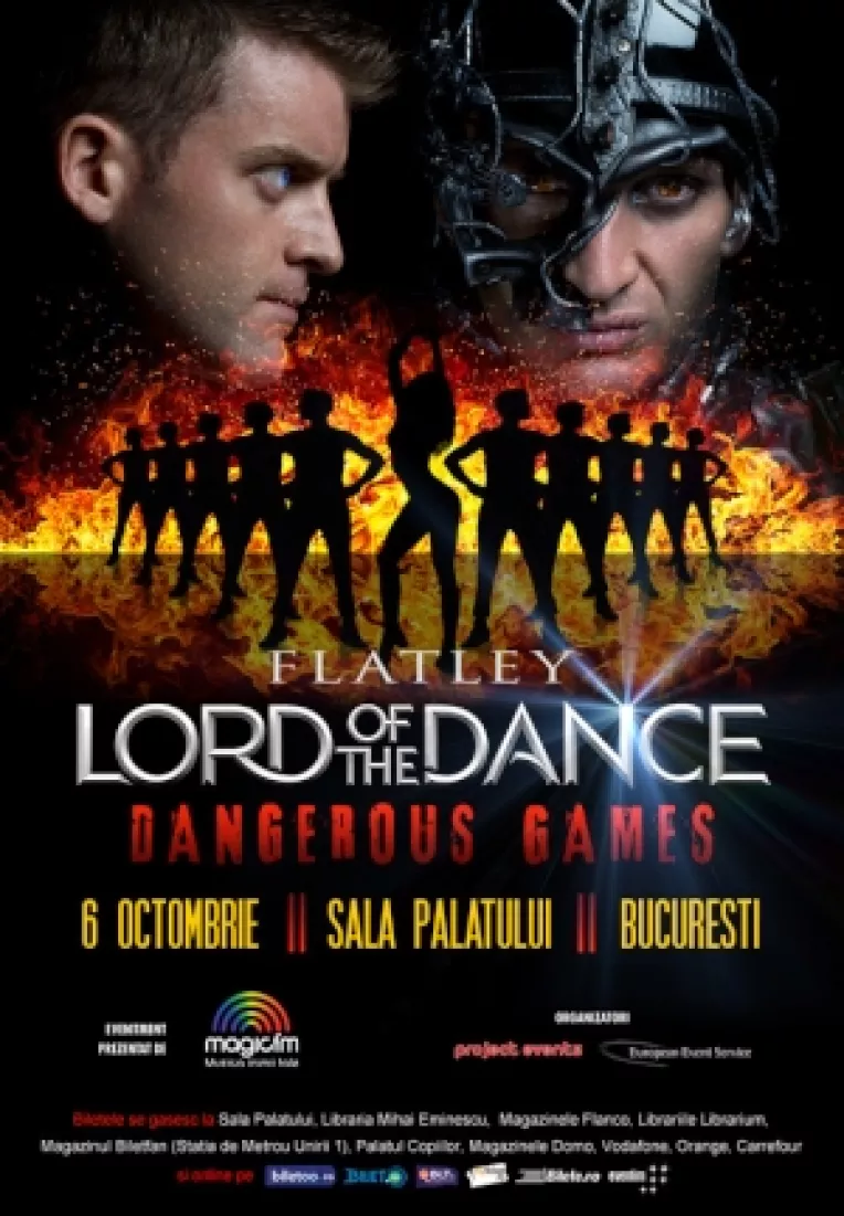 LORD OF THE DANCE aduce la Bucuresti noul show - Dangerous Games!