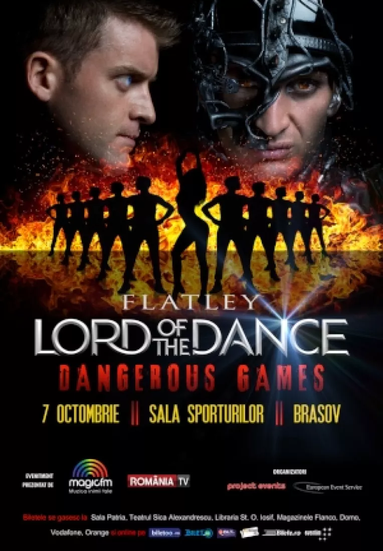 LORD OF THE DANCE revine la Brasov cu cel mai nou show: Dangerous Games!