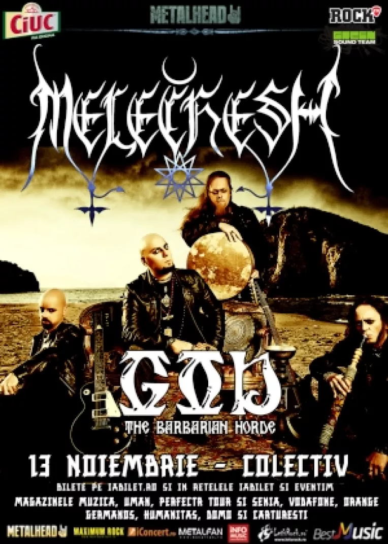 MELECHESH si God canta la Bucuresti, in noiembrie 