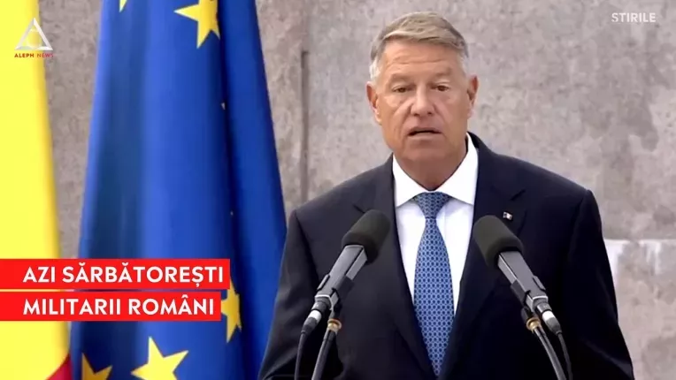 Mesajul lui Iohannis de Ziua Armatei. "Europa se confrunta cu o criza fara precedent"
