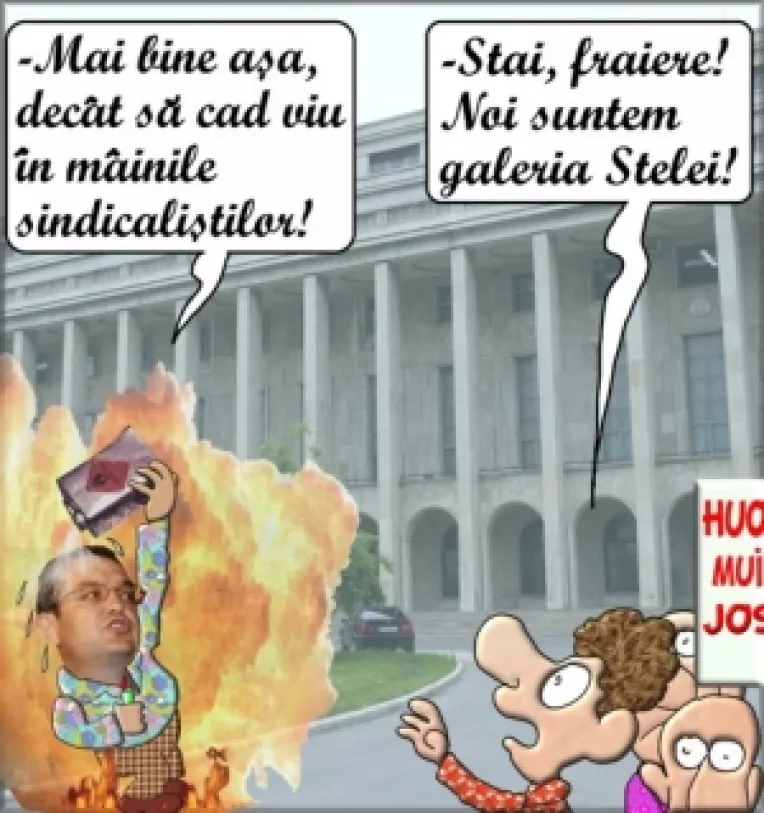 Motiune de cenzura (5): "Cancerul bugetar" este clientela portocalie