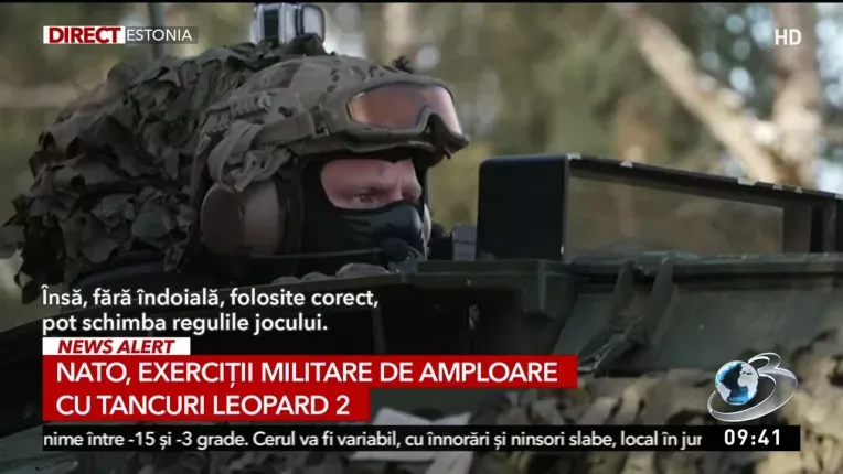 NATO, exercitii de amploare cu tancuri Leopard 2. Lectiile invatate pretioase pentru Ucraina