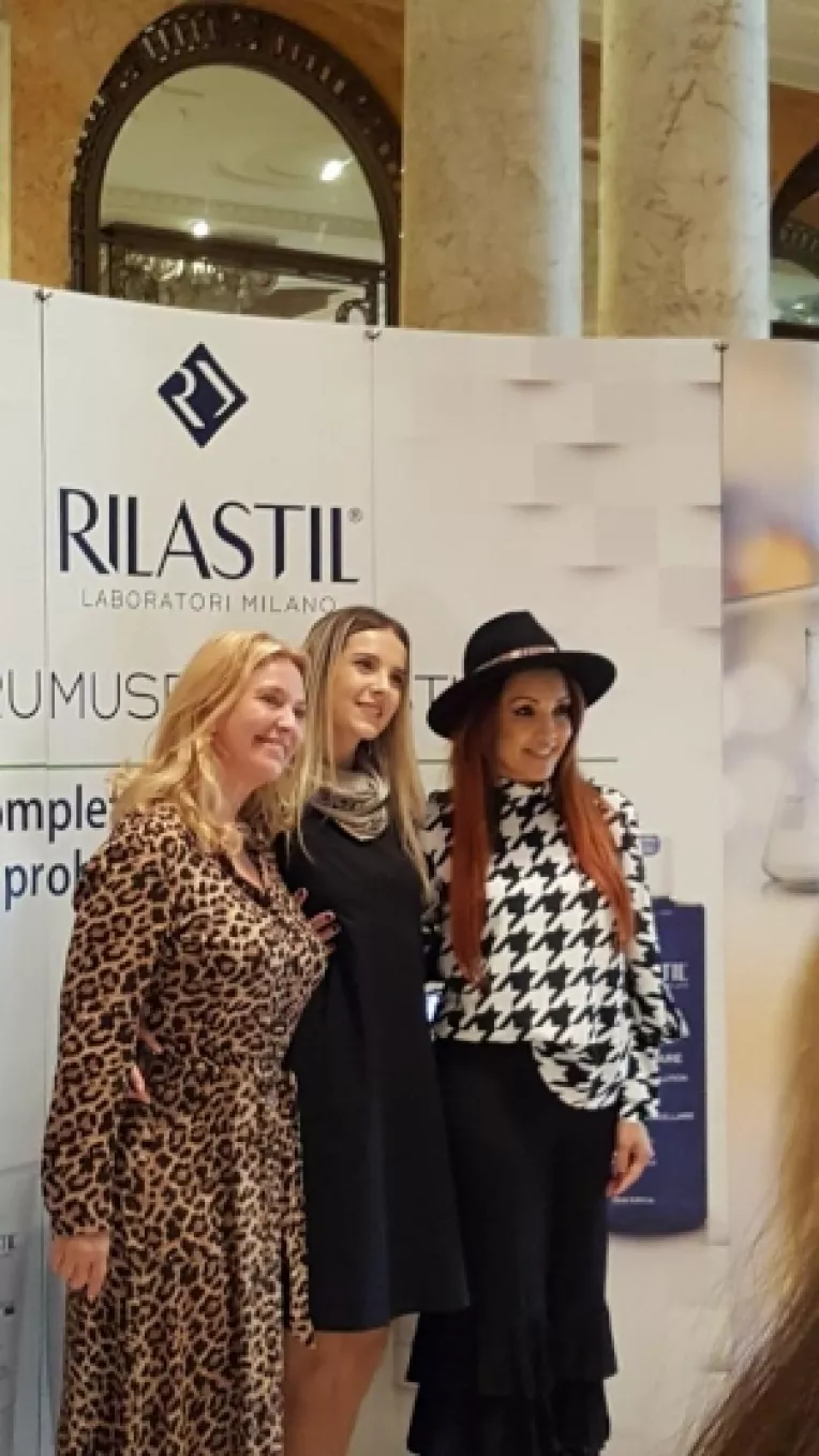 Nico si Ozana Barabancea, interesate de gama de produse dermato-cosmetice Rilastil, lansata pe piata romaneasca