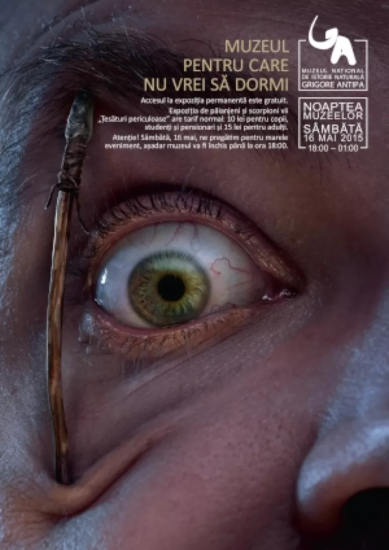 Noaptea Europeana a Muzeelor 2015, la Muzeul Antipa