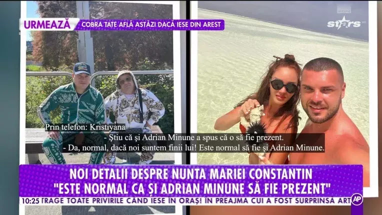 Noi detalii despre nunta Mariei Constantin
