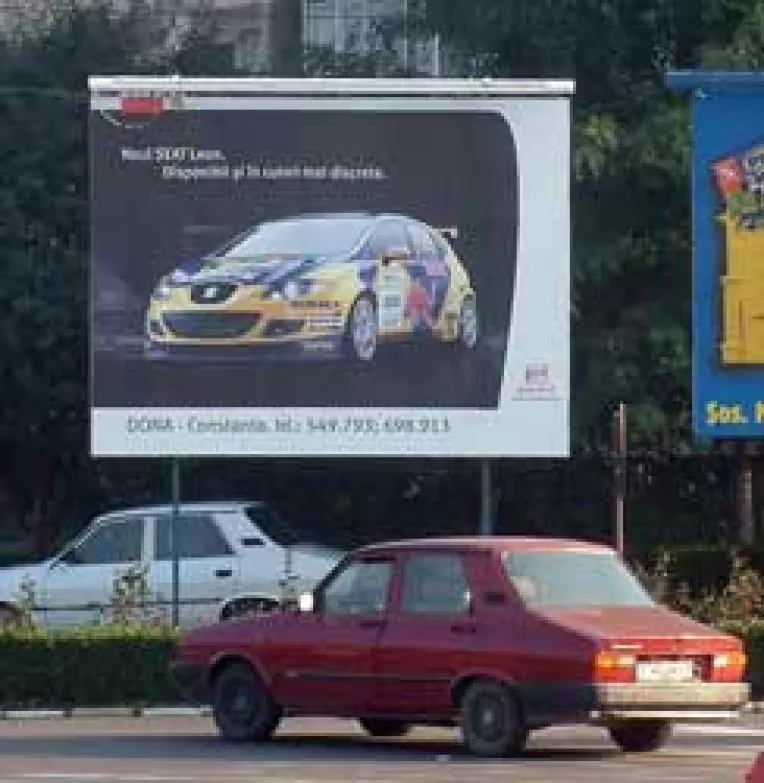 Noi masuri pentru reclamele la automobile