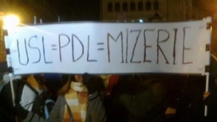 O diversiune a puterii: Respingerea politicului de catre protestatari