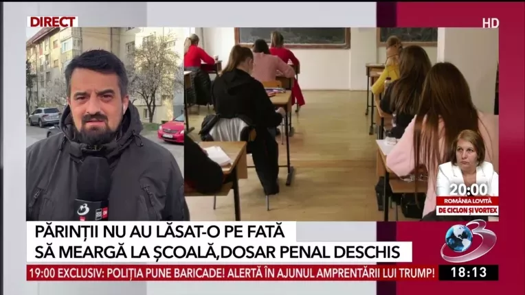 O eleva din Alba nu este lasata de parinti sa mearga la scoala. Politistii au deschis un dosar penal