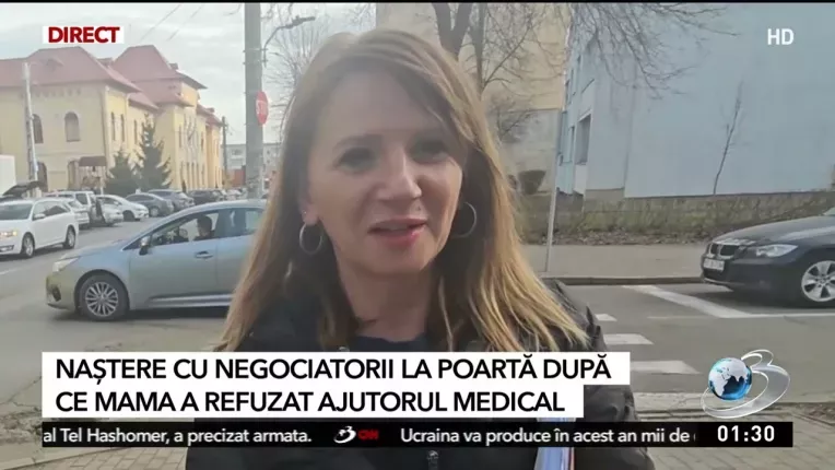 O femeie din Neamt a nascut si a refuzat sa fie taiat cordonul ombilical. Medicii au sunat la 112