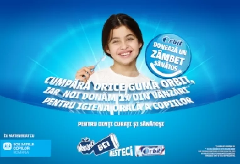 Orbit Romania va invata 3.500 de copii defavorizati sa zambeasca