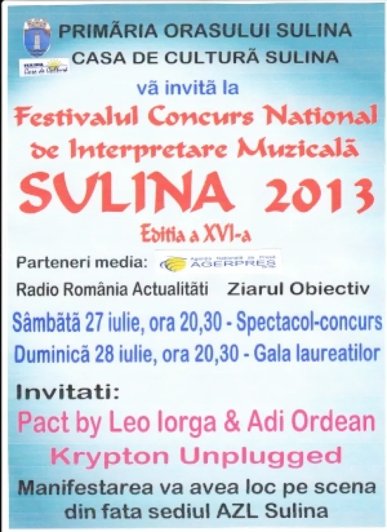 Pact By Leo Iorga & Adi Ordean va sustine un concert in cadrul festivalului de la Sulina