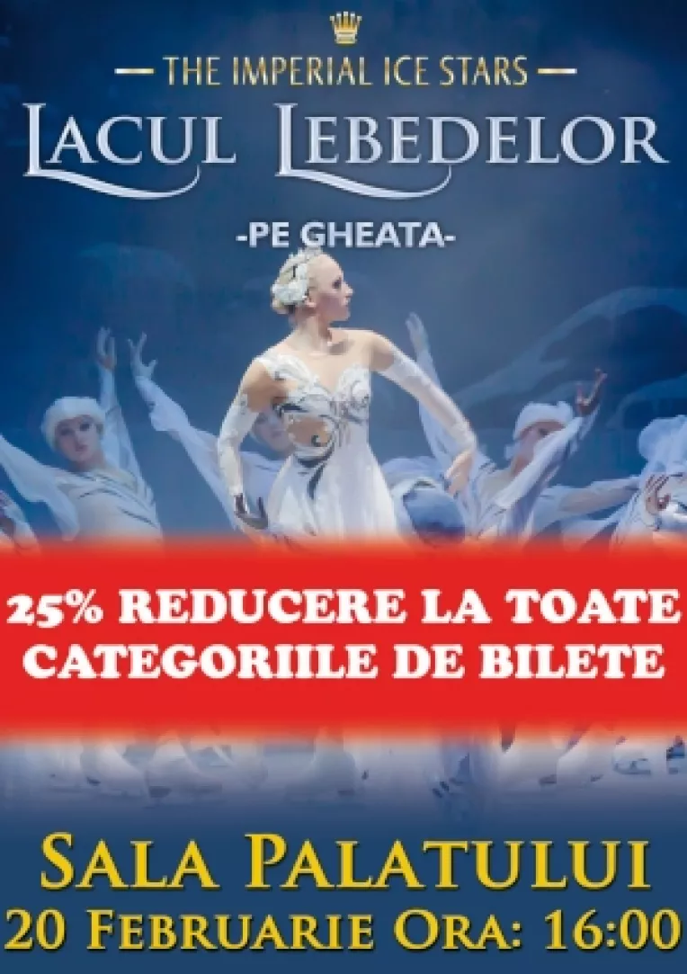 Patinatorii de la The Imperial Ice Stars ii vor incanta pe romani la Sala Palatului