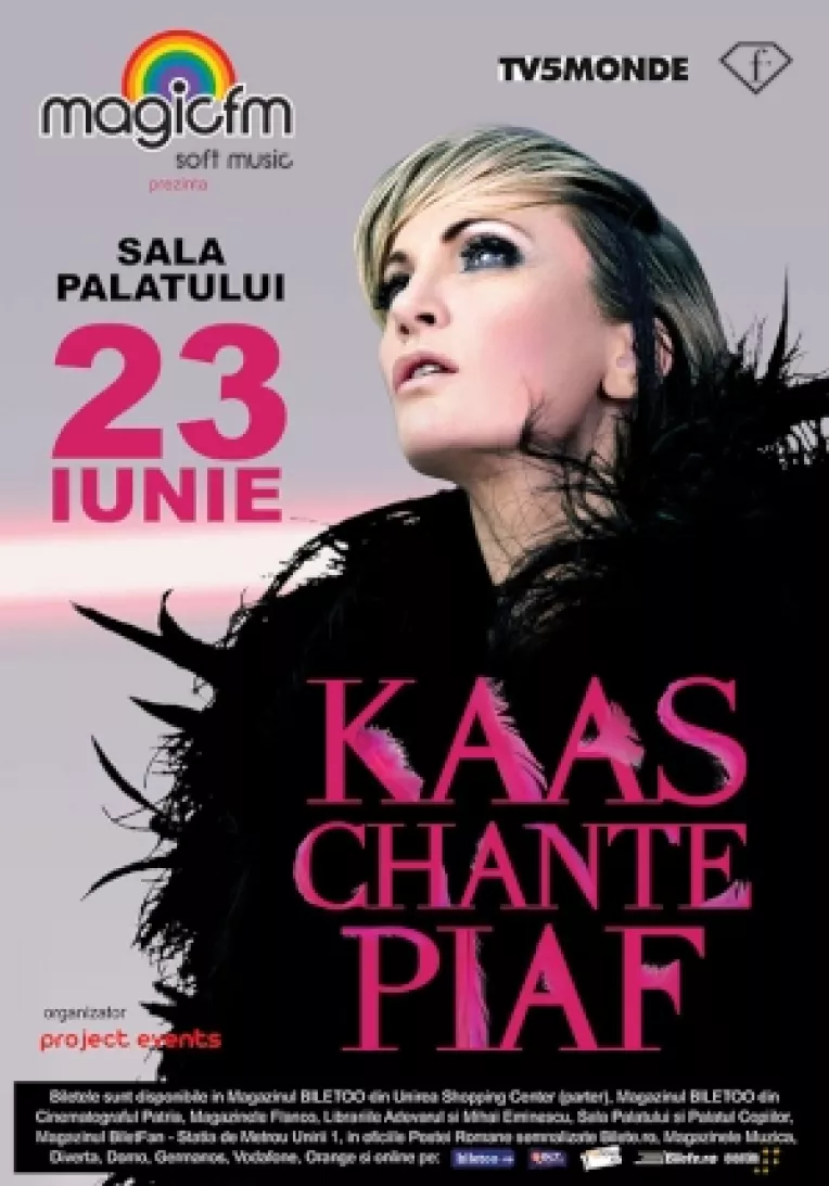 Patricia Kaas a ajuns in Romania!
