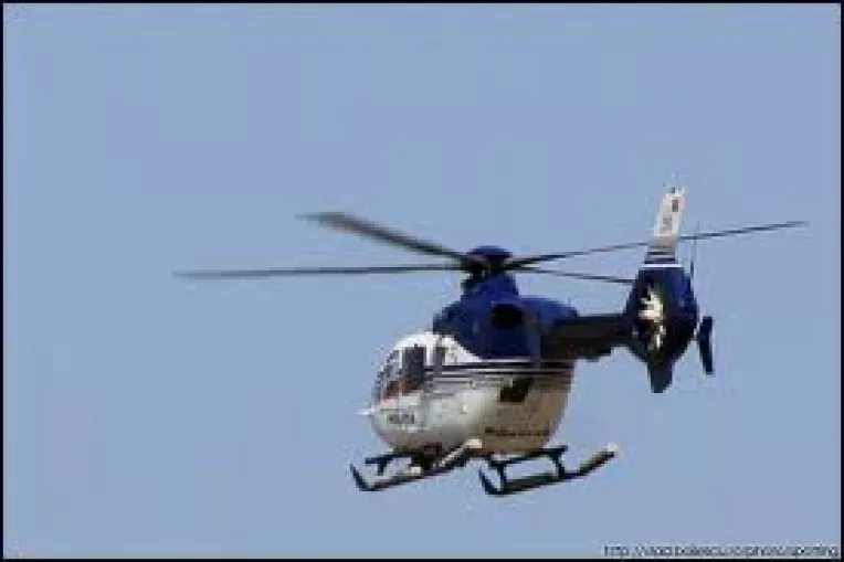 Politia Rutiera supravegheaza traficul pe A2 si DN22C si din elicopter