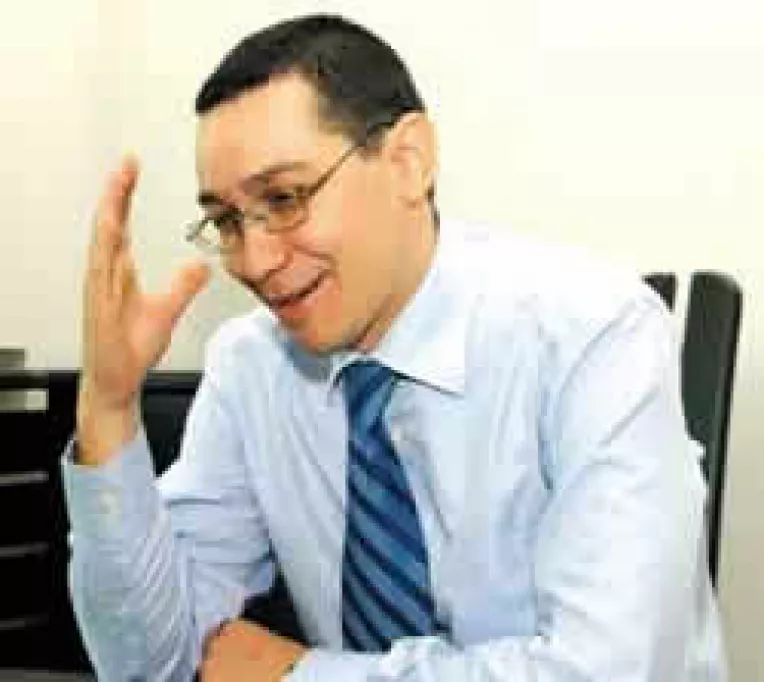 Presedintele PSD, Victor Ponta: "Ma voi intalni cu liderii celorlalte partide din opozitie, PNL si PC"