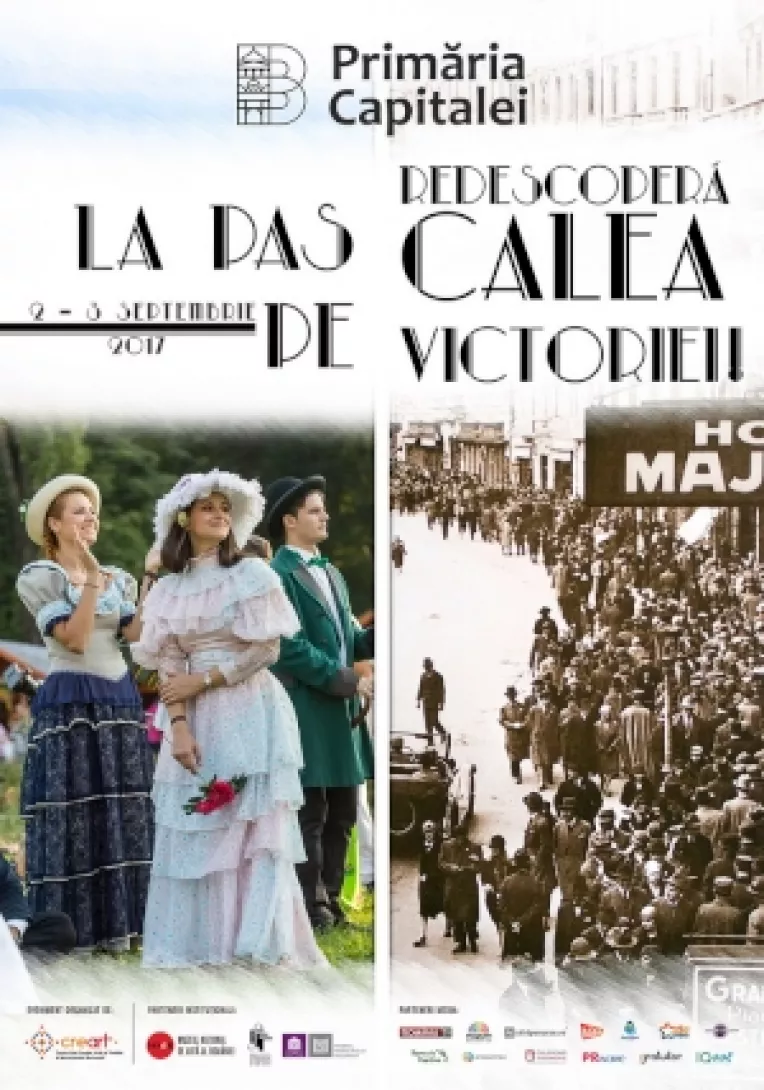 Primaria Capitalei organizeaza cea de-a treia editie a evenimentului La pas pe Calea Victoriei pe 2 si 3 septembrie