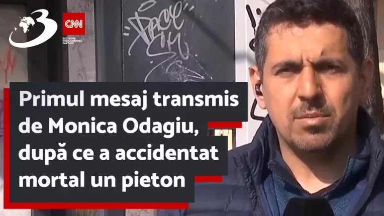 Primul mesaj transmis de Monica Odagiu, dupa ce a accidentat mortal un pieton