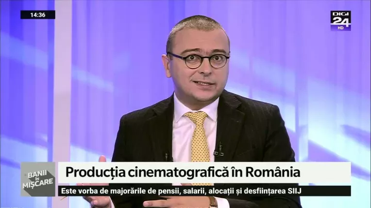 Productia cinematografica in Romania.