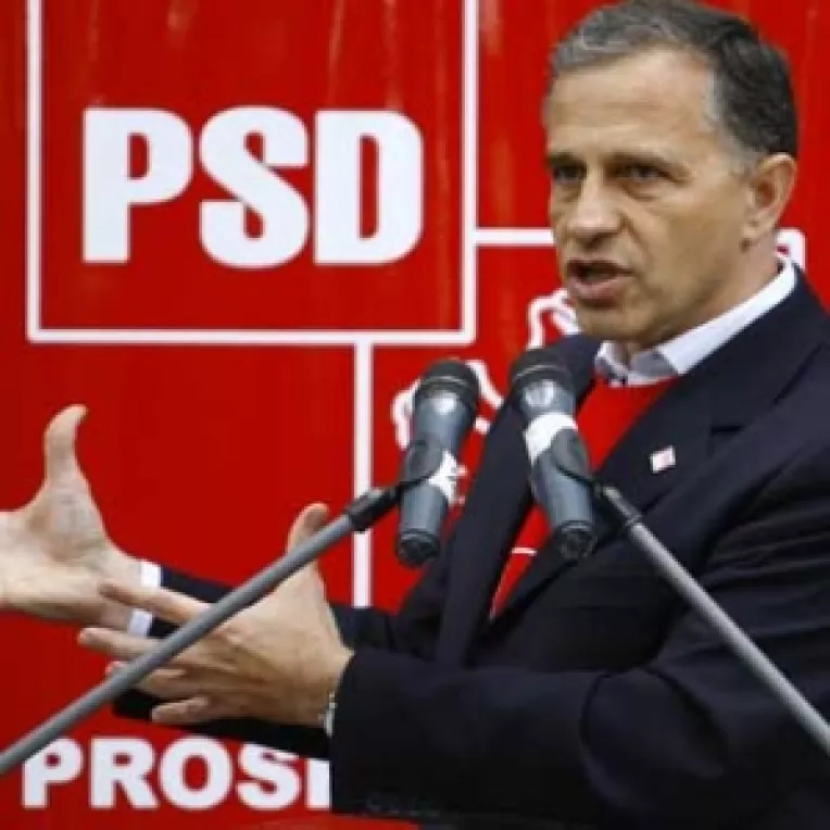 PSD a organizat primul miting anti-Basescu