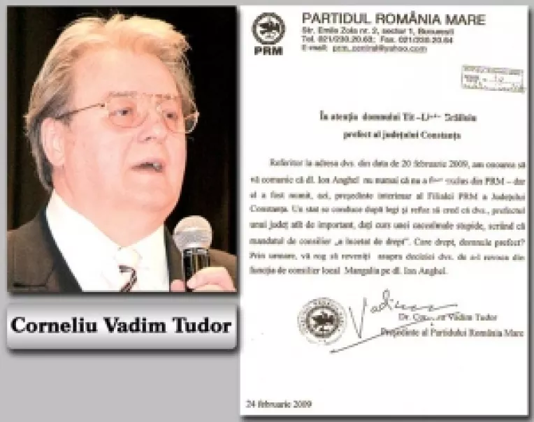 Rasturnare de situatie in PRM Constanta
Vadim isi baga coada si in balamucul de la Mangalia
