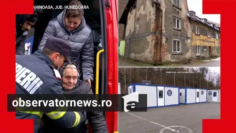 Reactia unei femei dupa ce a vazut containerele in care vor sa-i mute pe cei afectati de cutremure