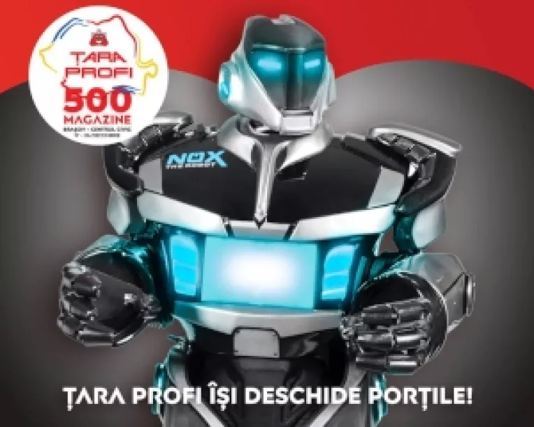 Robotul Nox, Lora si Carla's Dreams deschid Tara Profi, la Brasov