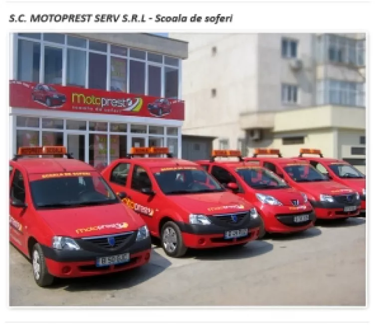 Scolile de soferi, luate la puricat