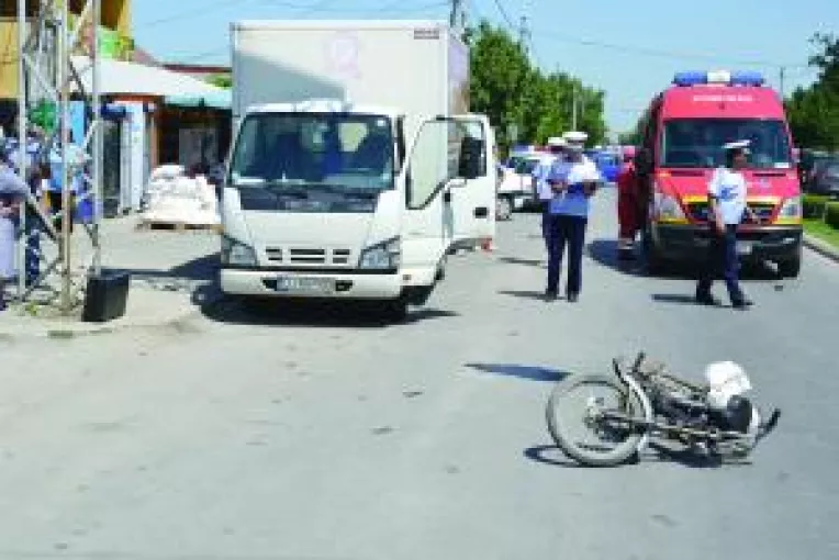 Scuterist ucis de un sofer neatent