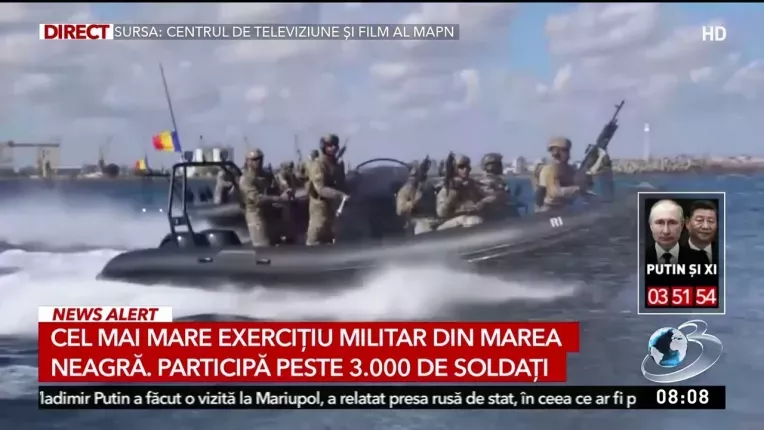 Sea Shield 2023, exercitiu militar NATO la Marea Neagra cu peste 3400 de militari din 12 tari