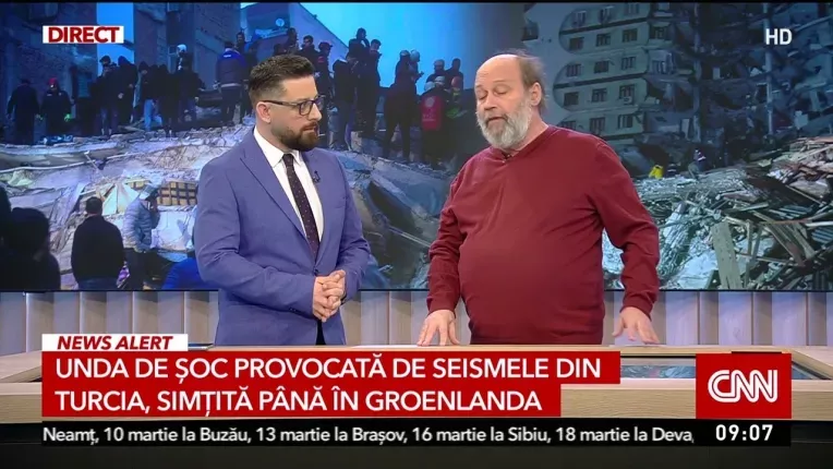 Seismolog INFP: E posibil sa fie un cutremur de 7 grade si in Romania