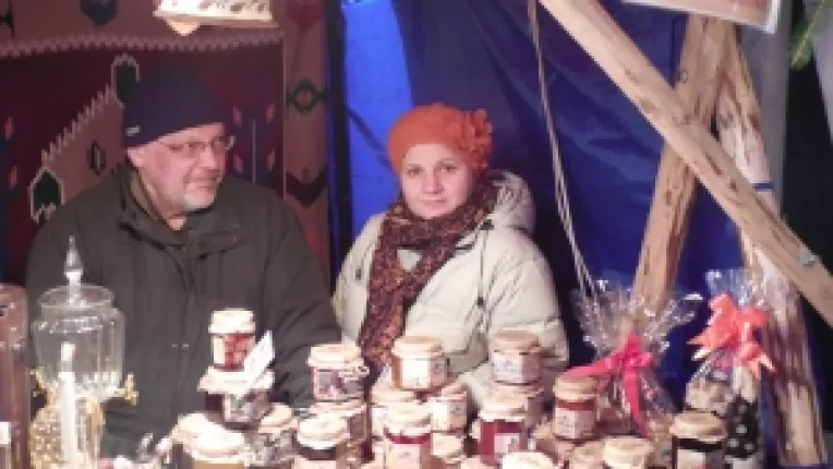 Siropuri si dulceturi naturale din judetul Covasna, satul Martanus, la targul de la Universitate