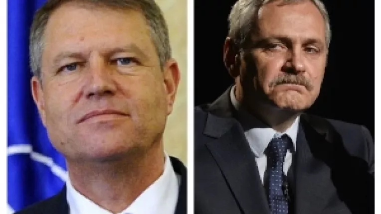 Sondaj DCNews: 72, 68 dintre romani considera ca gluma lui Klaus Iohannis despre ministri, adresata lui Liviu Dragnea, e o gluma proasta