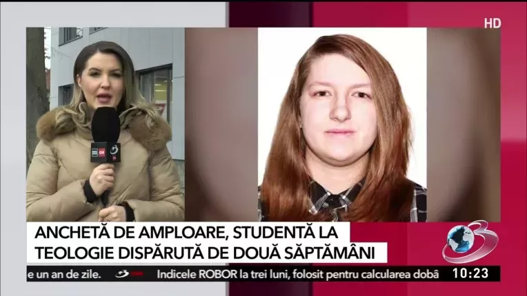 Studenta la Teologie, disparuta de acasa de doua saptamani. Ancheta de amploare