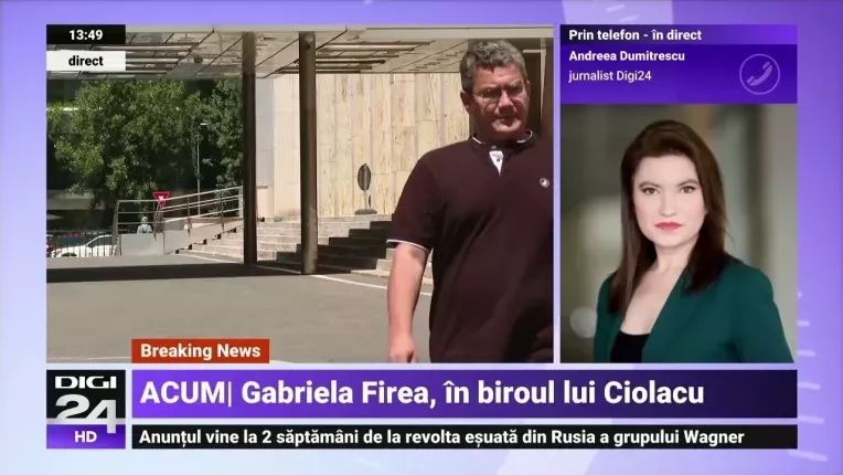 Surse: Marcel Ciolacu a chemat-o pe Gabriela Firea la Guvern pentru a-i cere demisia