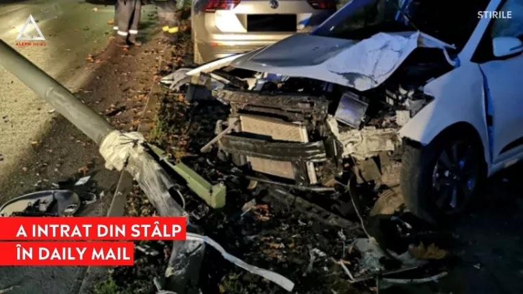 Tabloidul britanic Daily Mail scrie despre accidentul din Bucuresti