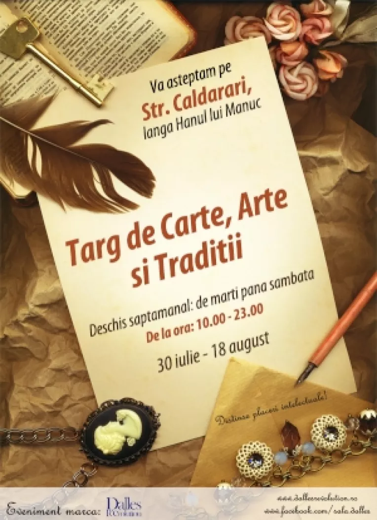 Targ de Carte, Arte si Traditii in Bucurestiul Vechi