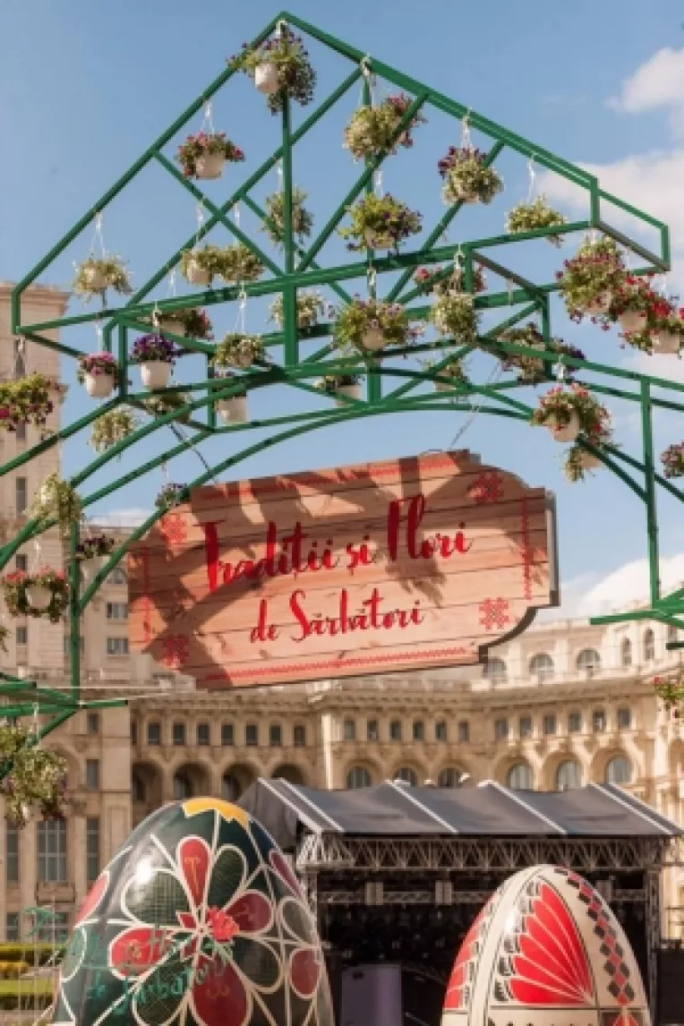 Targ de Paste in Bucuresti, pana pe 17 Aprilie 2017, cu produse traditionale si delicii culinare, spectacole si concerte