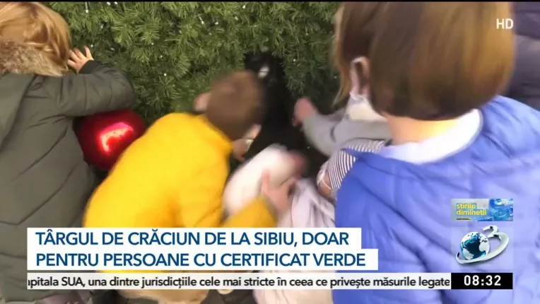 Targul de Craciun de la Sibiu, doar pentru persoane cu certificat verde